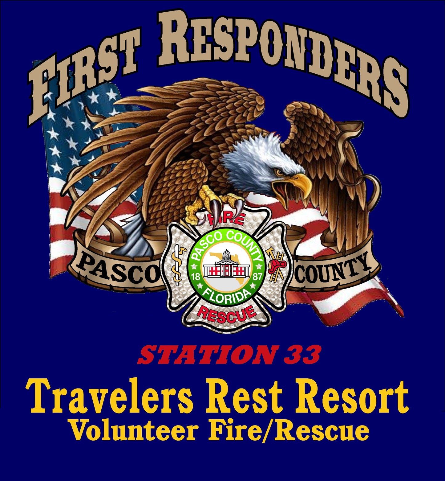 PCFR Volunteer Station 33 Shirt