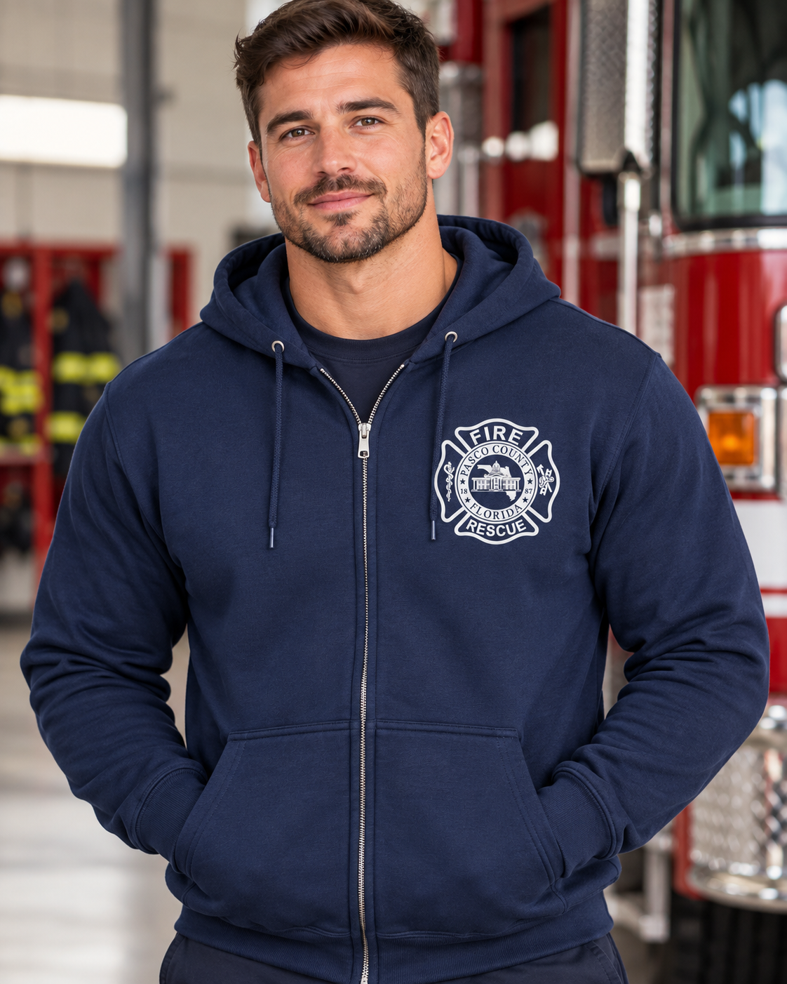 Department Zip Hoodie