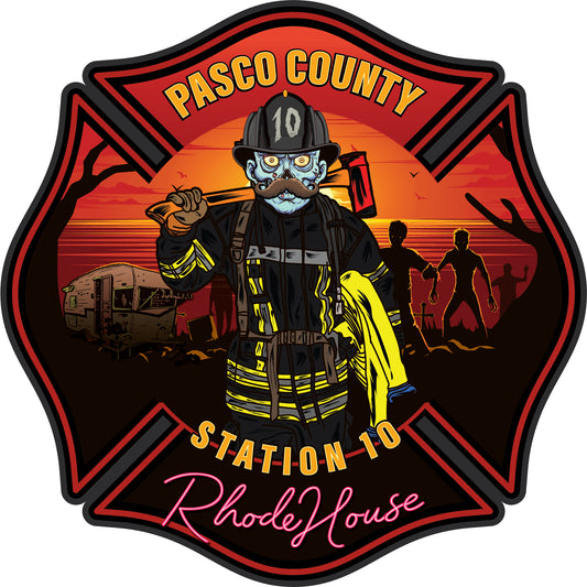 Station 10 Logo Shirt On Duty