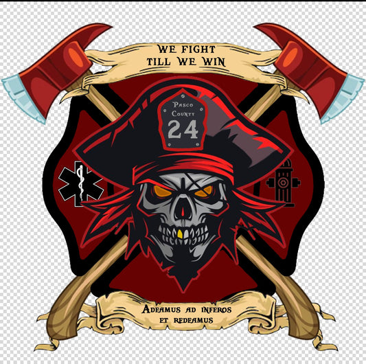 Station 24 Logo Shirt On Duty