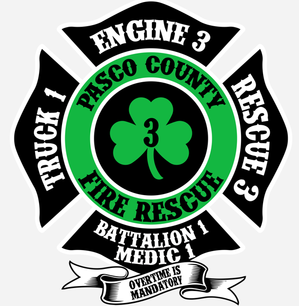 Station 3 Logo Shirt On Duty
