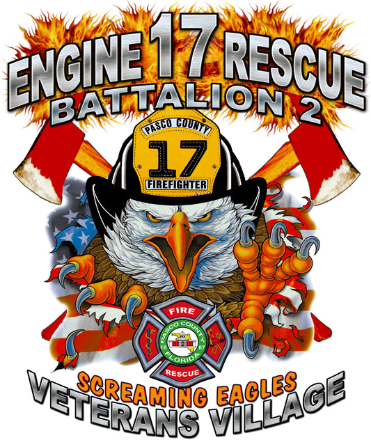 Station 17 Logo Shirt On Duty