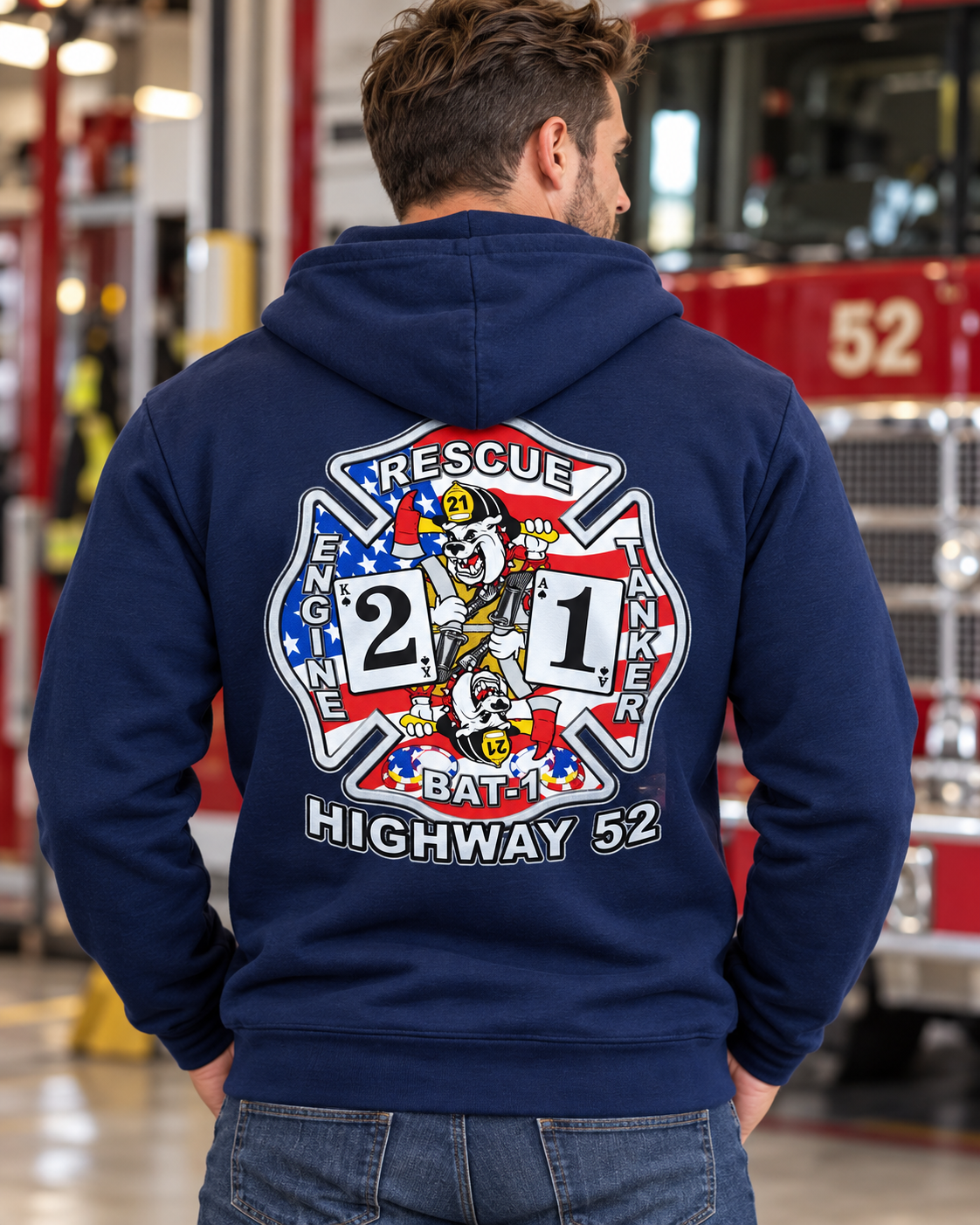 Department Zip Hoodie